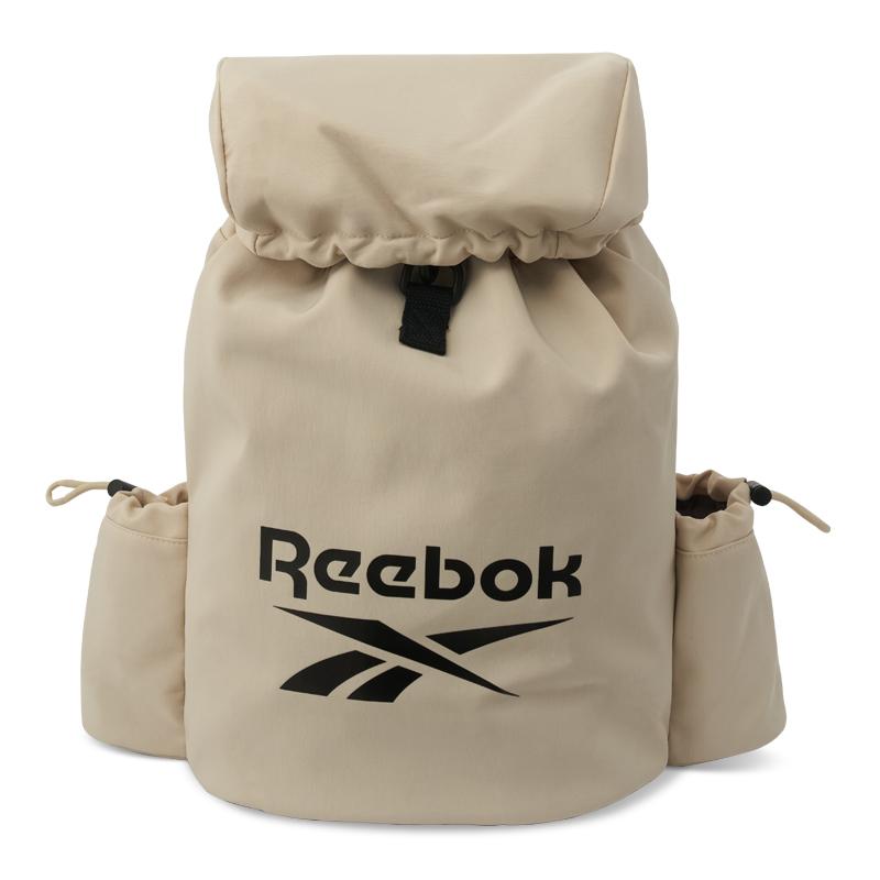New Reebok Fabric Bucket Bag, Backpack Regular Unisex Black/Olive/Khaki RB230009M