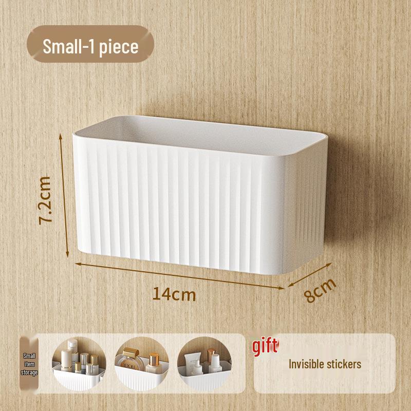 

Wall-Mounted Mirrored Cosmetic Organizer Cabinet