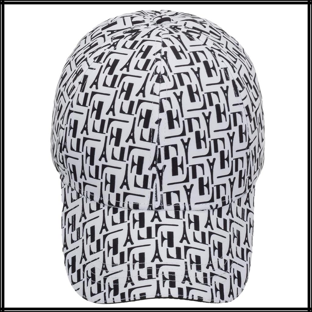 Kappe Labyrinthmuster Hut Sport Laufen Outdoor Damen Herren CA645 [White Fang] (Weiß)