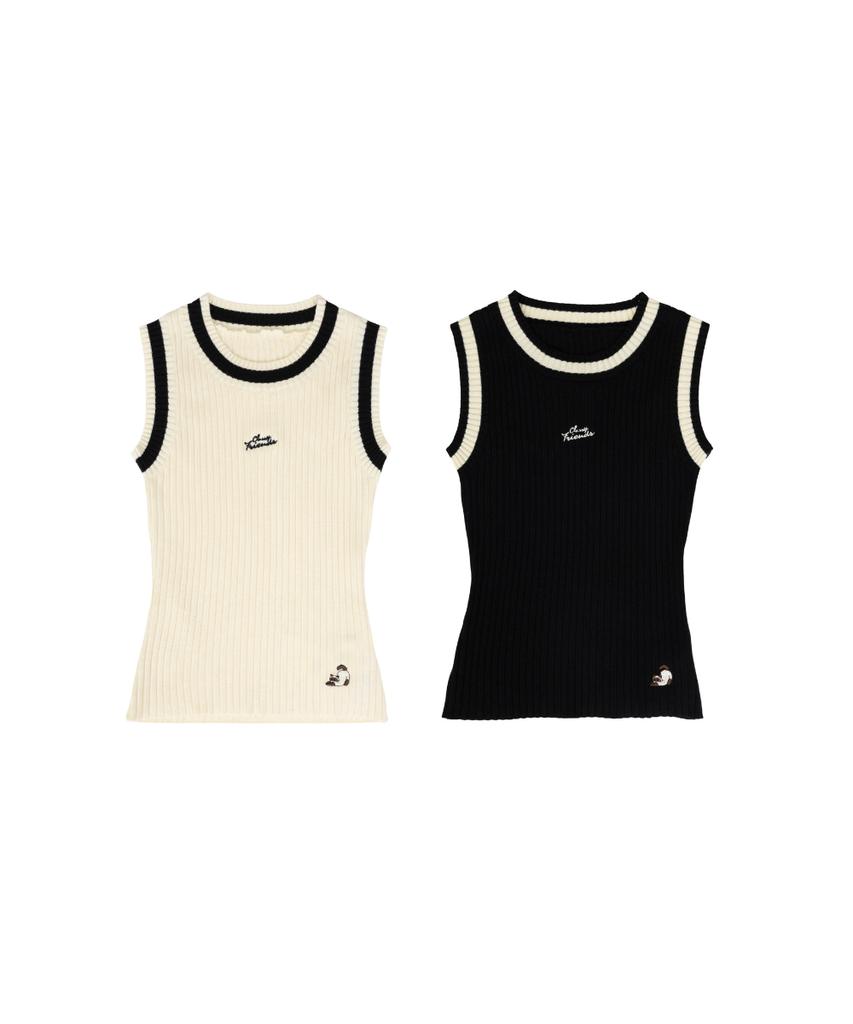 Keullaessikeulleob Catnip Slim Tank Top (2 Colors)
