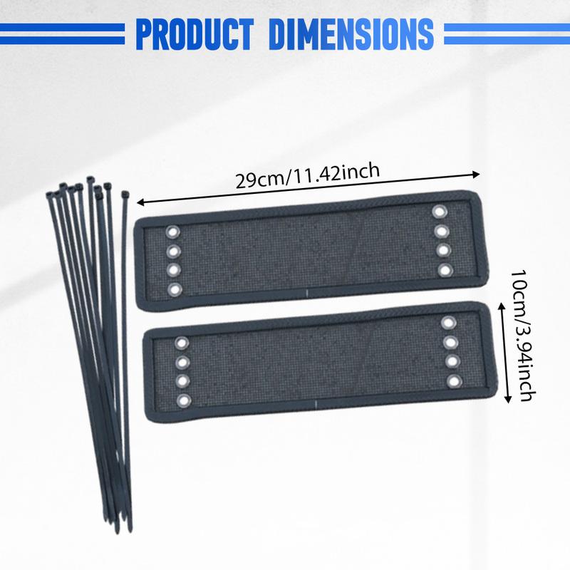 2Pcs Car Front Grille Net ect Screening Mesh Cover Stainless Steel  For BYD Yuan Plus Atto 3 EV   2024