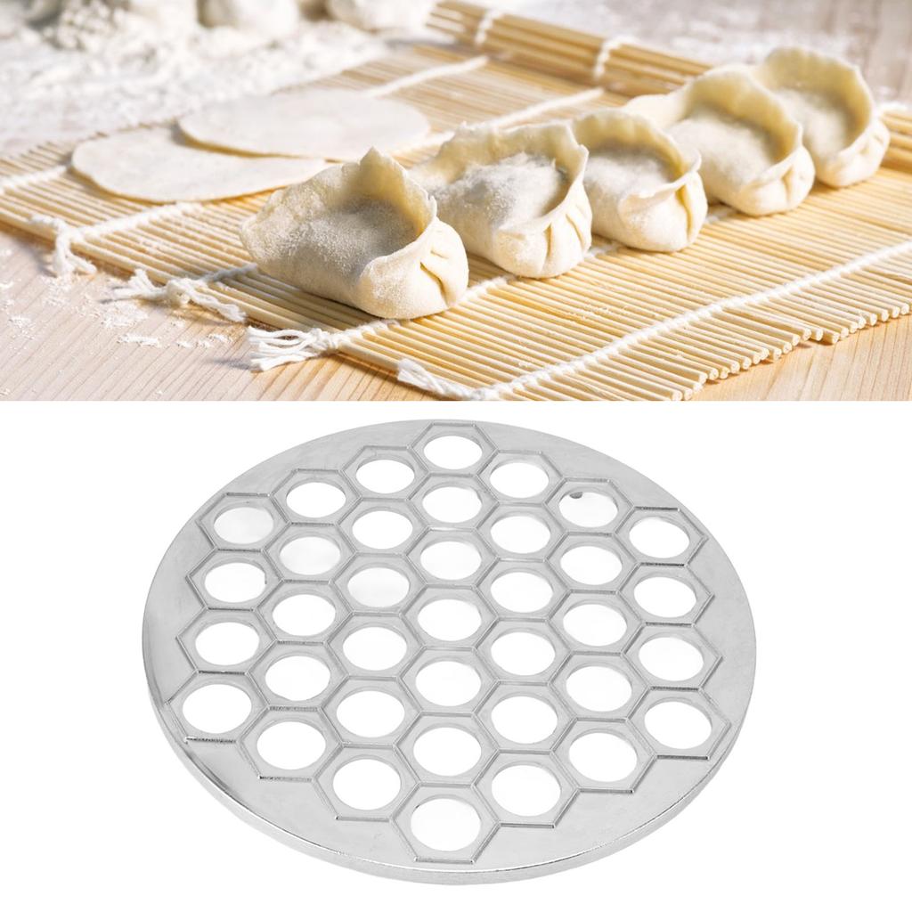 Russischer Ravioli-Hersteller Teigtaschenform Aluminiumlegierung Pelmeni-Herstellerform Pelmeni Fleischklößchen-Hersteller 37 Löcher