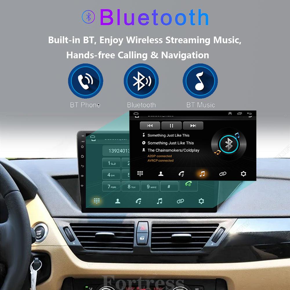 For BMW X1 E84 2009-2012 Multimedia Car Radio Video Players Android Auto CarPlay 2 din no dvd 4G WIFI Gps Navigation Android 14