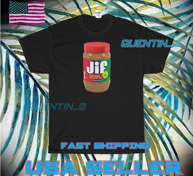 NEW Shirt JIF PEANUT BUTTER SPREAD BOOTLE LOGO T-Shirt FUNNY UNISEX SIZE S-5XL 2XL