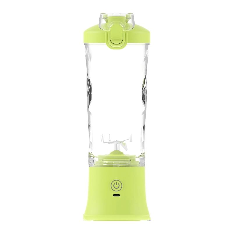 

USB Rechargeable Portable Blender Travel Juicer 600ml Capacity Juicing Cup for Smoothie and Fitness Enthusiasts