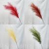 Wedding Decor Artificial Phragmites Hirsuta With Polyester Fabric For Home And Event Displays