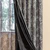 1PC LOZUJOJU French Antique Style Versatile Printed Curtains Full Blackout Curtains for Bedroom Living Room Balcony Window for Home Decor