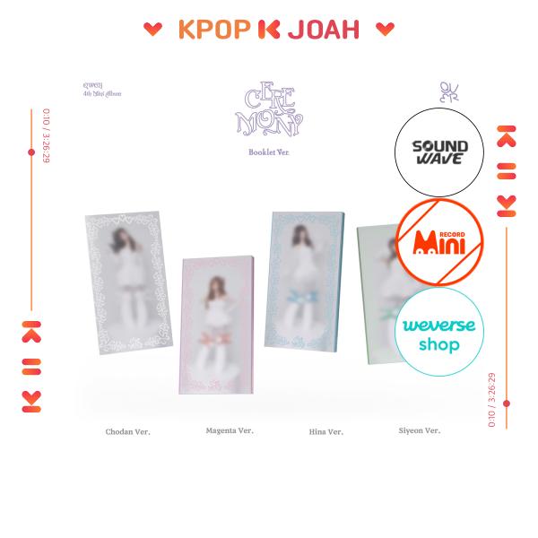 [POB] QWER [CEREMONY] 4-й мини-альбом (Буклет вер.) RANDOM (NO STORE BENEFIT)