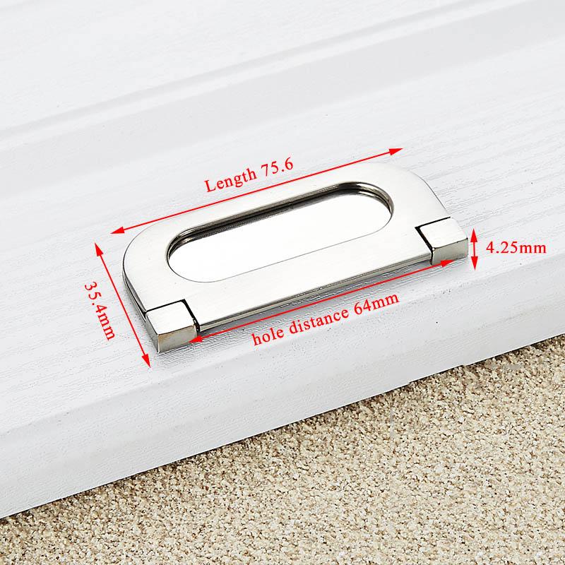 KAK Zinc Alloy Modern Cabinet Handles Kitchen Cupboard Door Pulls Drawer Knobs Handles Wardrobe Pulls Furniture Handle