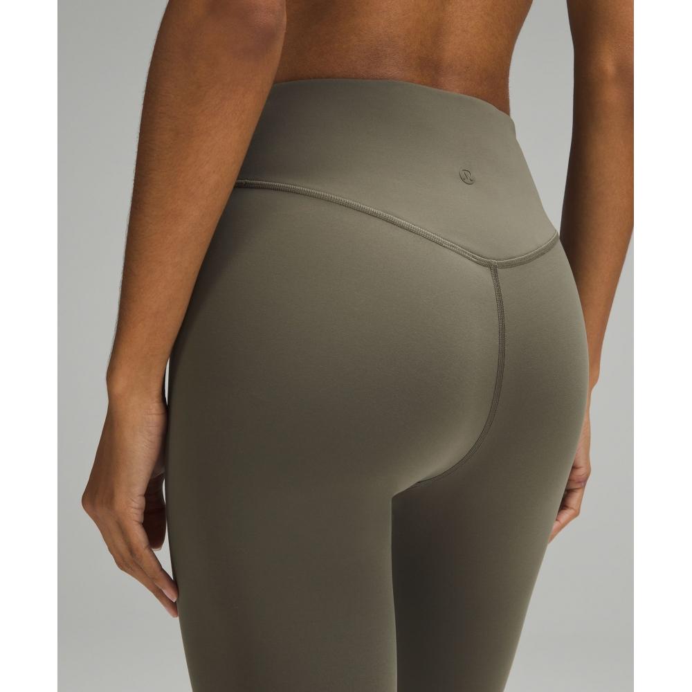 Lululemon WUnder Under Smoothcover High Rise Tight 25  Army Green
