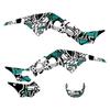 TRX450R FourTrax ATV Motorcycle Decorative Stickers (2004-2008, 2010-2016)