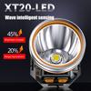 Head-Mounted Camping Headlight Long Battery Life Plastic Powerful Function LED Headlamp for Outdoor