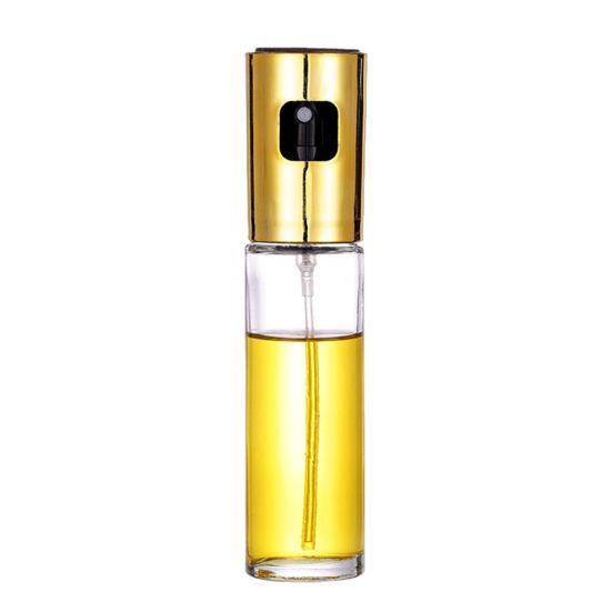 100ML Oil Sprayer Refillable Press Cooking Grilling Baking Frying Salad BBQ Olive Oil Dispenser Mister Spray Glass Bottle Kitchen Gadgets