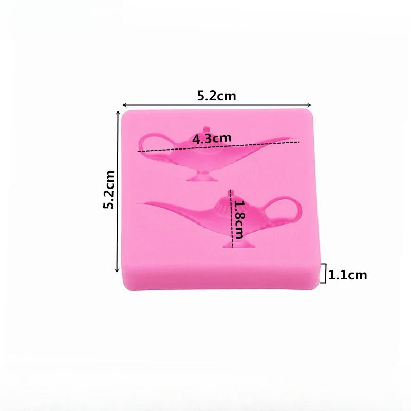 Mini Lamp Decorative Ornament Silicone Mold DIY Jewelry Pendants Pendant Drip Mold Chocolate Cake Dessert Decoration