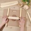 1 Set Keramikherstellungswerkzeuge Tonwerkzeuge Tonmodellierwerkzeug-Sets Holz-Nudelholz für Skulptur