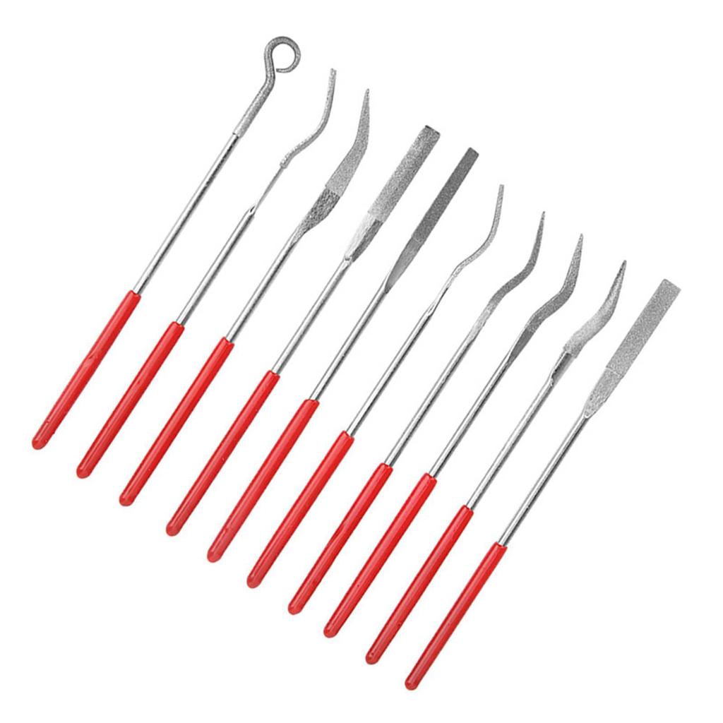 Diamond File Set Common Abrasive Special shaped Grinding Multi Function Manual Tools