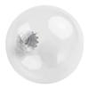 10cm Fillable Clear Plastic Christmas Baubles Perfect for DIY Ornaments