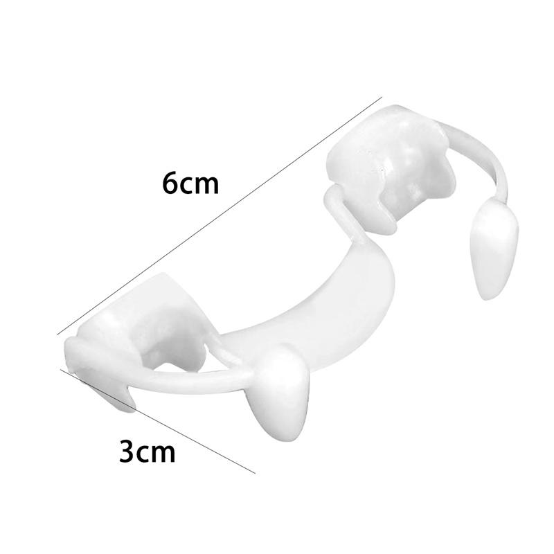 Vampire Teeth Dentures Fangs Classic Pp Halloween Party Cosplay Prop Halloween Costume Party Favors