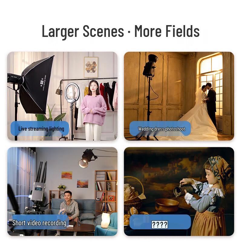 NANLITE FS-300B Bi-Color LED Studio Light