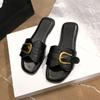 Fashion Summer Slippers Women’s  Flat Luxury Outdoor Beach Flip Flop Female Sandals Trend Slides Shoes Woman 2024 Zapatos Mujer