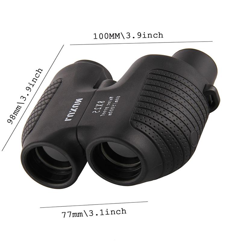 Lornetka 8x25 10x25 z autofokusem HD, pryzmat Bak4, mini teleskop przenośny, okulary do oglądania na świeżym powietrzu, w podróży, na imprezach sportowych, koncertach