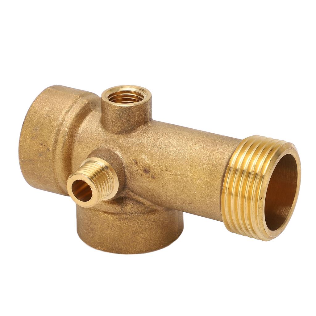 Fiting țeavă 5 căi alamă G1 G1 4 Conector conductă apă ulei gaz pentru bucătărie baie