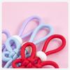 Diy Bag Charm Handmade Butterfly Braided Rope Keychain  Bag Pendant Jewelry Diy Colorful Handbag Hanging Dec Key Holder