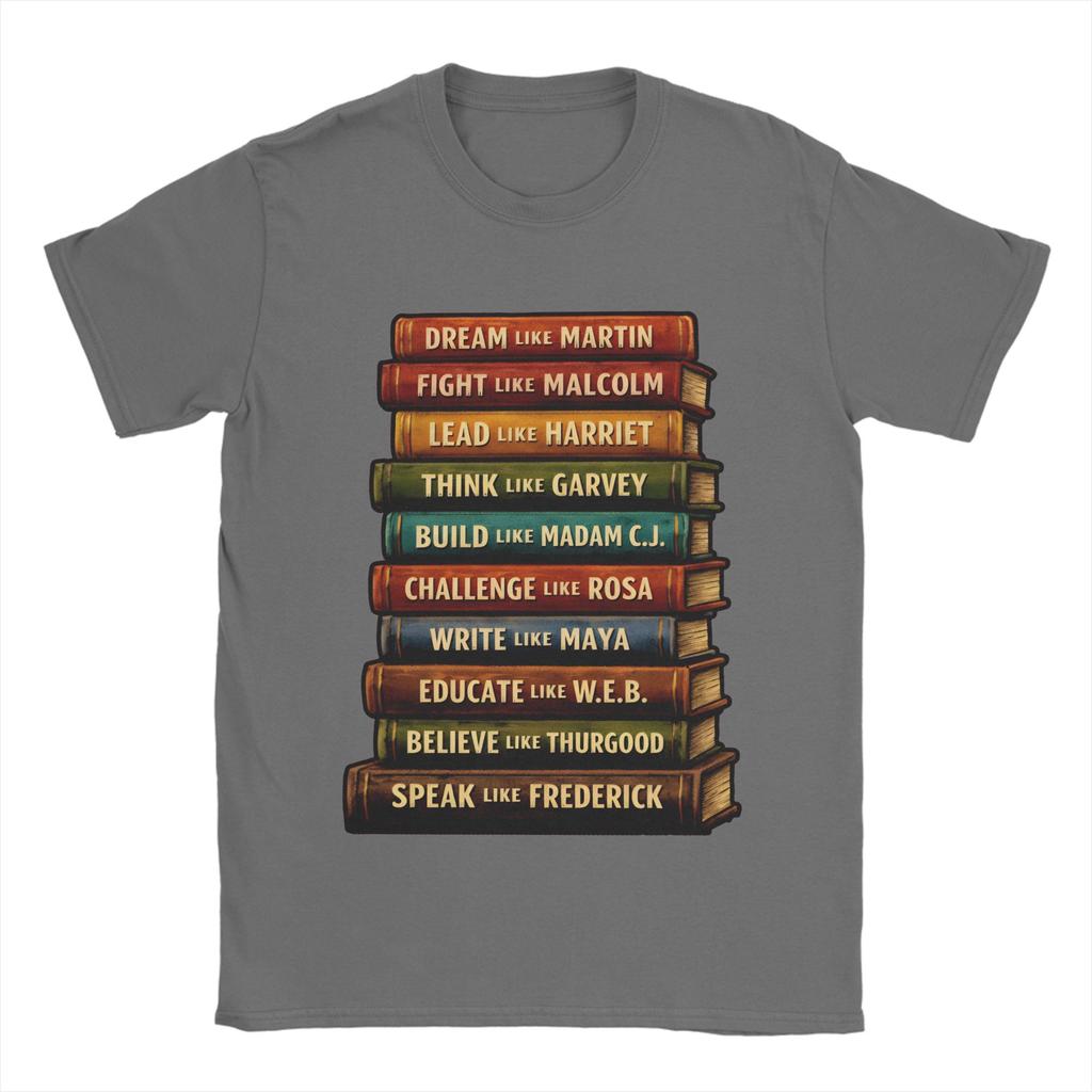 Black History T-Shirts für Unisex Lustiges reines Baumwoll-T-Shirt Rundhals Kurzarm-T-Shirt Bedruckte Oberteile