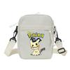 Pokemons Pikachu Shoulder Bag Small Crossbody Satchel Anime Gengar Casual Messenger Sling Bag Men Sports Pouch Boy Birthday Gift