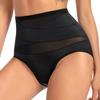 Women's High Waisted Underwear Slimming Shapewear Full Coverage Compression Briefs Postpartum Tummy Control Panties Waist Trainer Body Shaper