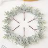 Artificial Plant Green Leaves Cactus for Home Christmas Decoration DIY Wreath Material Craft Wedding Banquet Accessories
