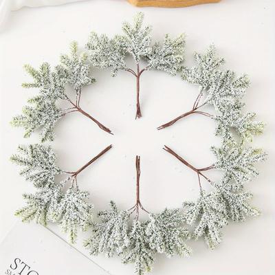 Künstliche Pflanze, grüne Blätter, Kaktus, für Zuhause, Weihnachtsdekoration, DIY-Kranz, Material, Handwerk, Hochzeitsbankett-Zubehör