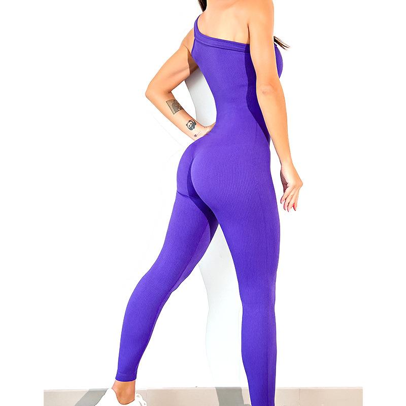 New Seamless Fitness And Yoga Clothing, Quick Drying, Sweat Absorbing, Tight Fitting, Fitness And Yoga Clothing, Jumpsuit For Women
