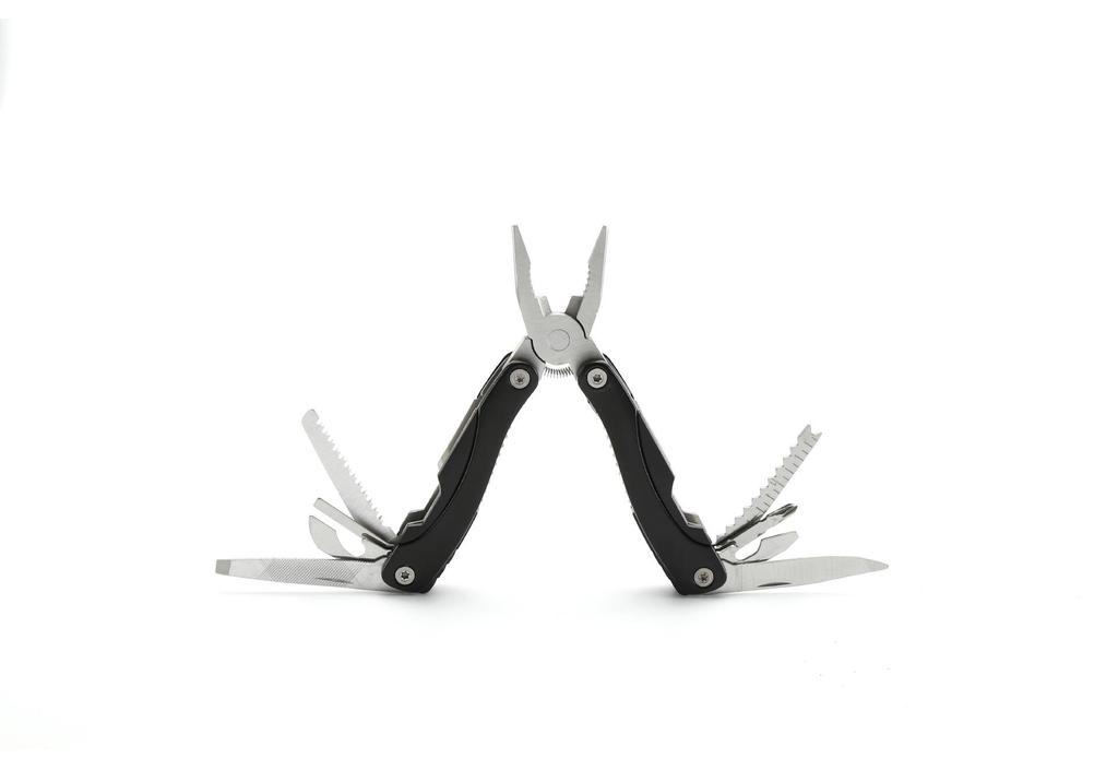 Versatile Outdoor Multi-Tool: Compact Folding Pliers with Aluminum Handle for Camping and Survival.