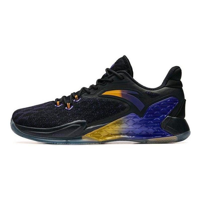 Anta RR5 Rondo 5 men low-top basketball shoes black purple 11911160R-4 39