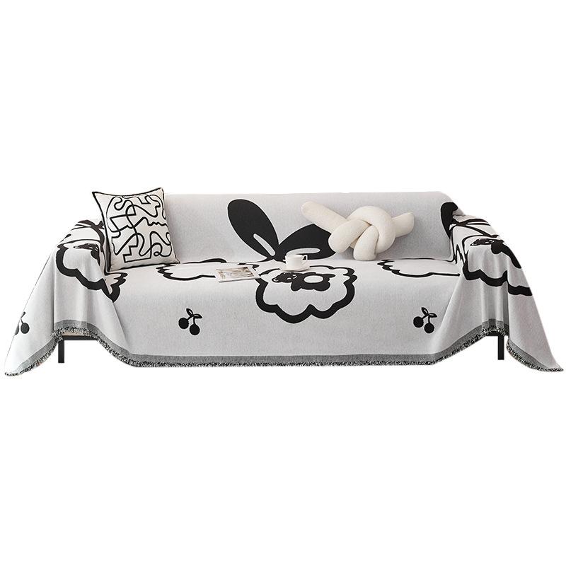 Sofa Cover Towel Living Room Simple Four Seasons Universal Backrest Armrest Non-Slip All-Inclusive Universal Cover Cover Mat