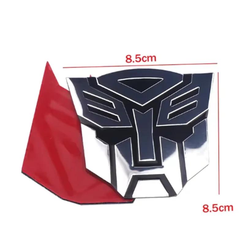 Car Styling metal 3D Car Stickers Cool Autobots Logo Transformers Badge Emblem Tail Decal Motorcycle bicycle Car decoration
