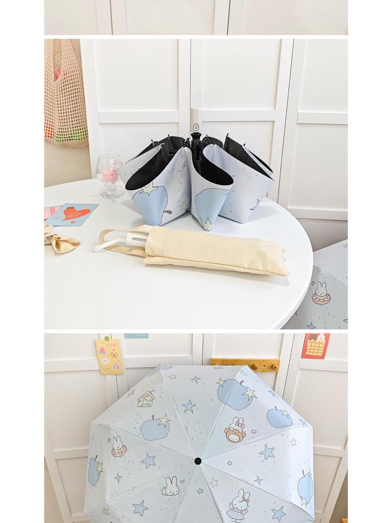 Stylish Automatic Folding Umbrella for Women - Sun & Rain Protection Parasol