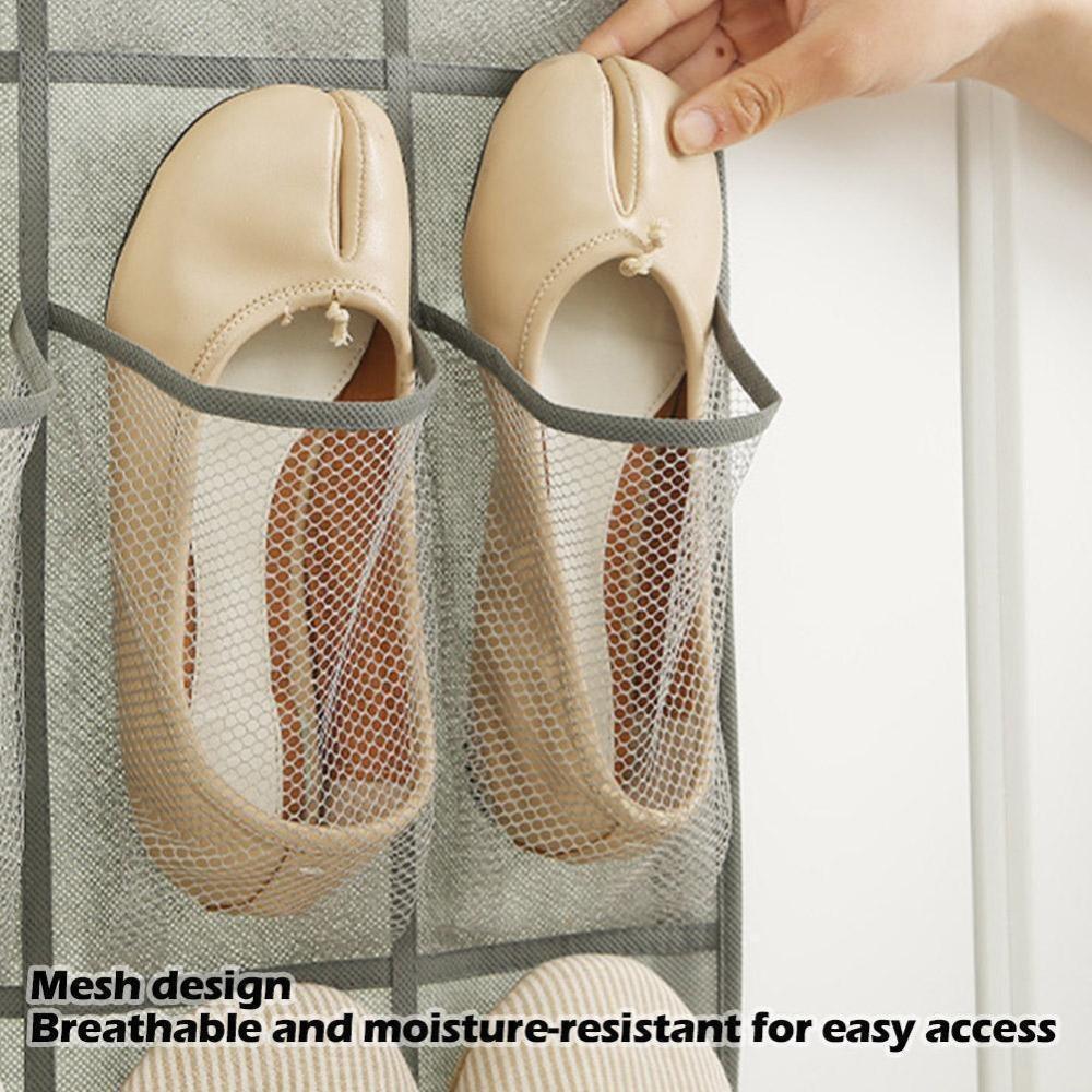 Pocket The Door Shoe Organizer Rack Multifunctional Bags Holder Hanging Storage Hanger