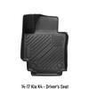 Kia K4 Floor Mats 2014-2017 Anti-Slip TPE Interior Upgrade