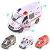 Classic Fire Truck Car Model Zinc Zinc Alloy Inertial Vehicle Toys Vehicles Carrier  Gift for Boy