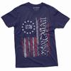 Wir das Volk T-Shirt 1776 Unabhängigkeitstag 4. Juli USA Grafik Flaggen-T-Shirt