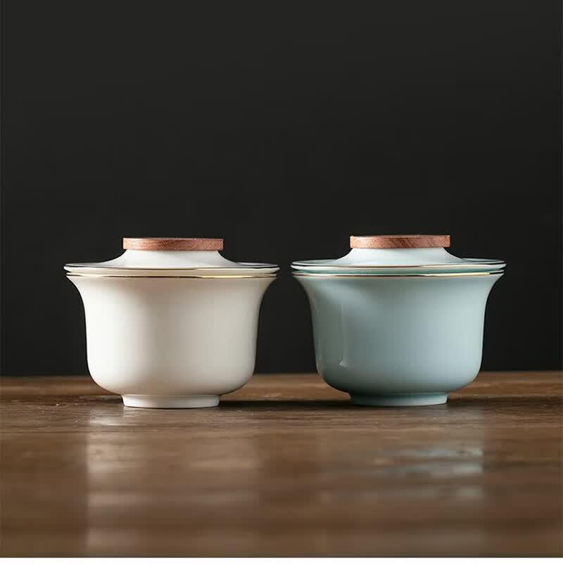 Portable Chinese Ceramic Travel Tea Set