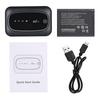 4G LTE CAT4 150M Unlocked Mobile MiFi Portable Hotspot Wireless Wifi Router SIM Card(Black)