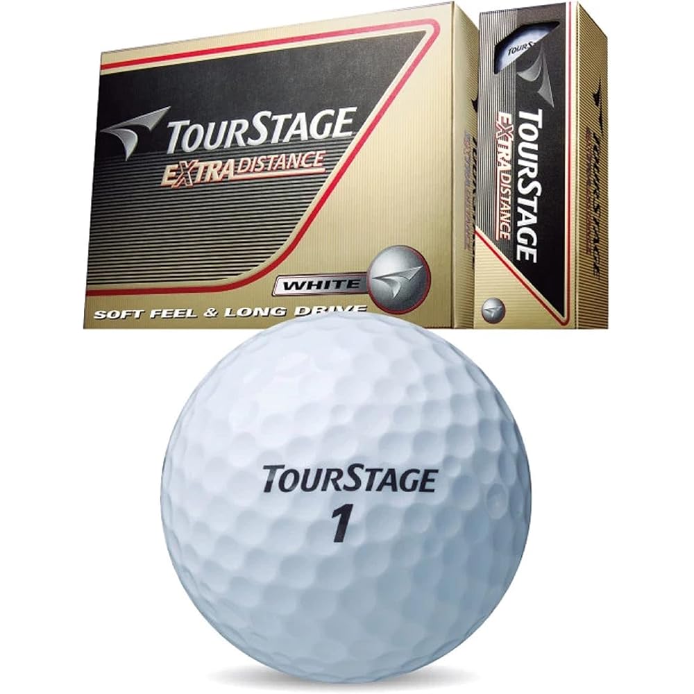 Bridgestone Tour Stage Extra Distance Golf Balls White 2 Dozen Set (24 Balls)