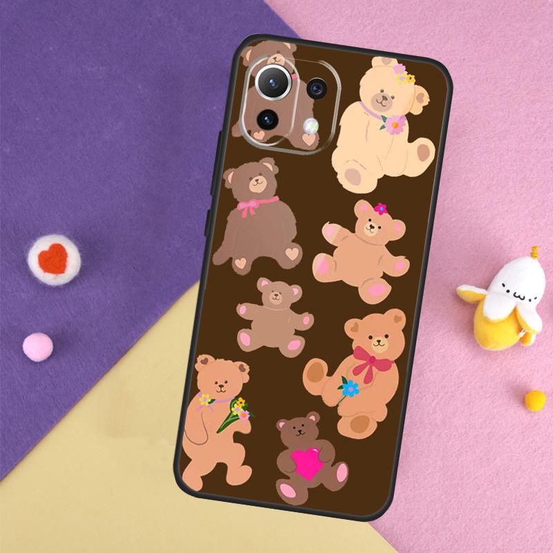 

Lucky Butterfly Sky Bear-y Cute Case For Xiaomi 13 14 15 Ultra 11T 12T 13T 14T Pro POCO X7 Pro X3 X5 X6 F5 F6 M6 Pro Cover POCO X7 Pro