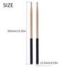 1-Pair Drumstick 5A  Anti Slip Drumstick Antiskid Drum Sticks Maple Wood Drumsticks Triangular Tip