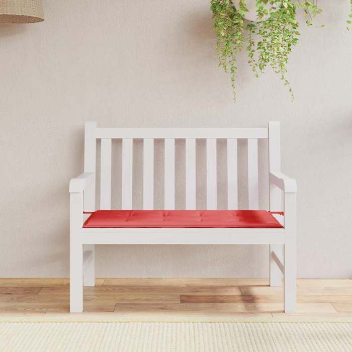 VidaXL Coussin de Banc de Jardin, Coussin de Siège de Salon, Coussin de Meuble de Terrasse, Coussin d’Assise Extérieur, 43210