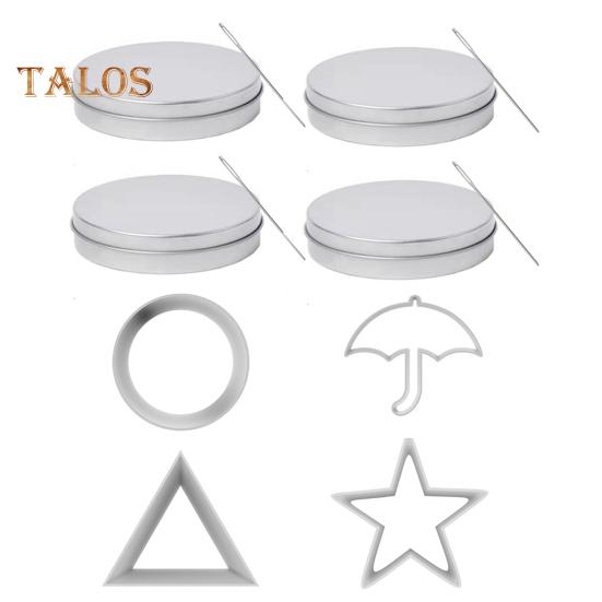 

Формочки для печенья из нержавеющей стали Формы для печенья Инструменты для приготовления корейских сахарных конфет Набор для игры в кальмары Сахар Формы для выпечки тортов на вечеринку Зонт Треугольник Звезда F