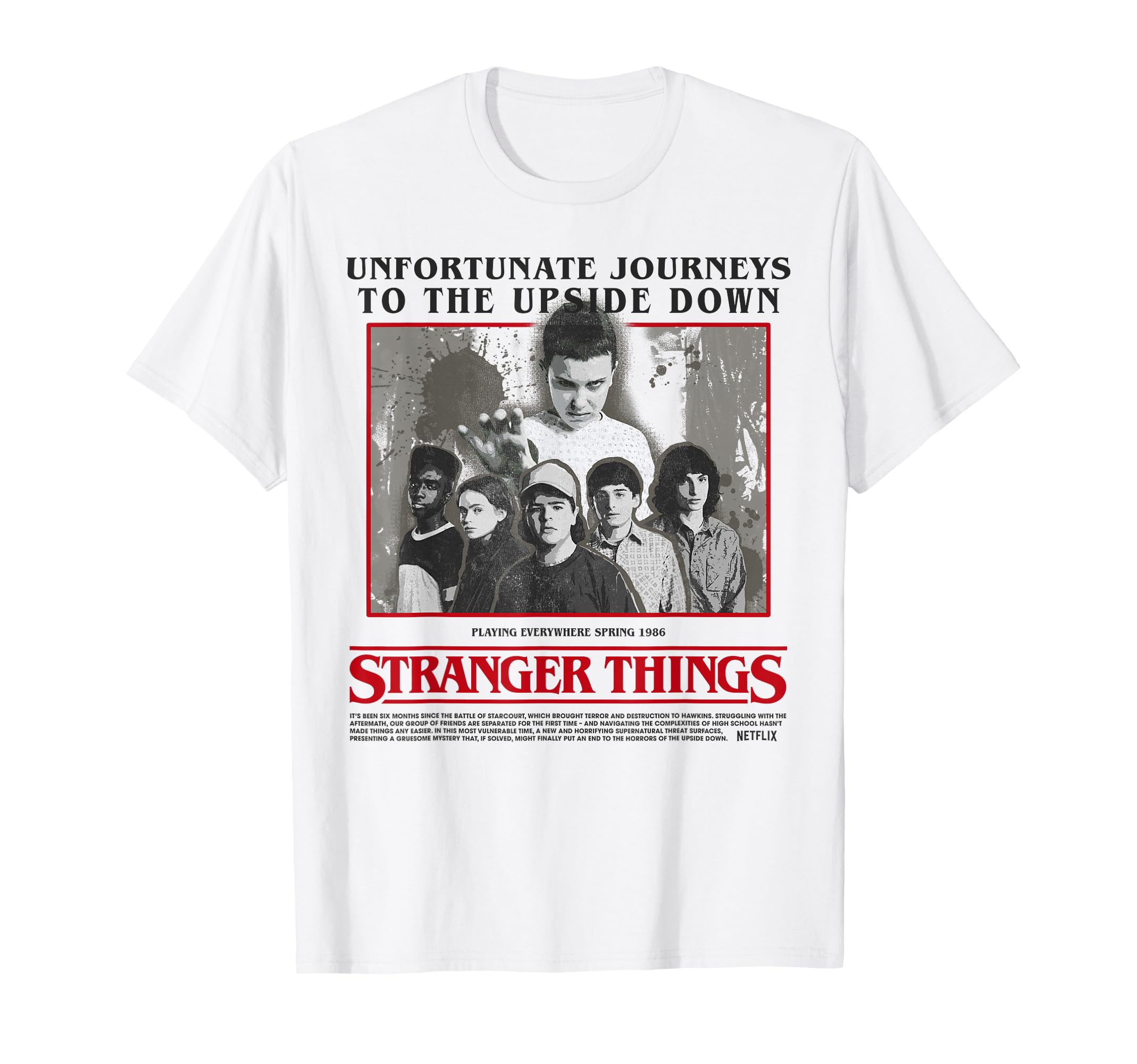 

Очень странные дела Несчастливые путешествия в Изнанку Футболка